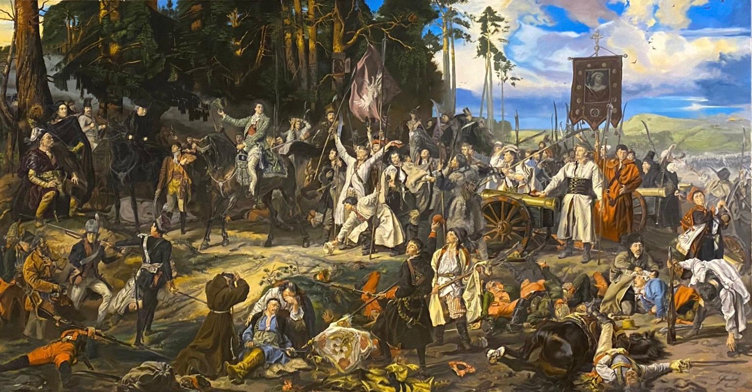 Scena historyczna autorstwa Grzegorza Kozdroja